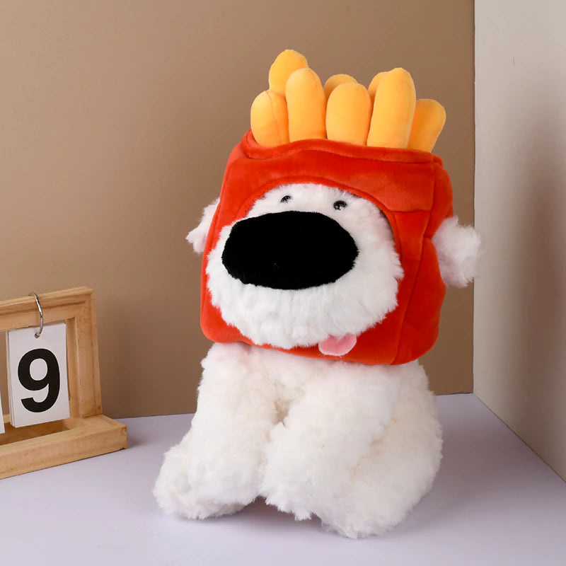 French Fries Dog Stuffed Toy 9.4Inch