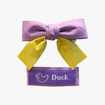 Bicolored Bow Hairpin