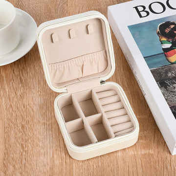 Travel Leather Jewelry Storage Box-Small