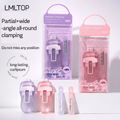 Wide-Angle Eyelash Curler – Gentle Fit for Female Eye Shape, No Pinching, Portable & Cute Design for Daily Makeup & Travel, image 4