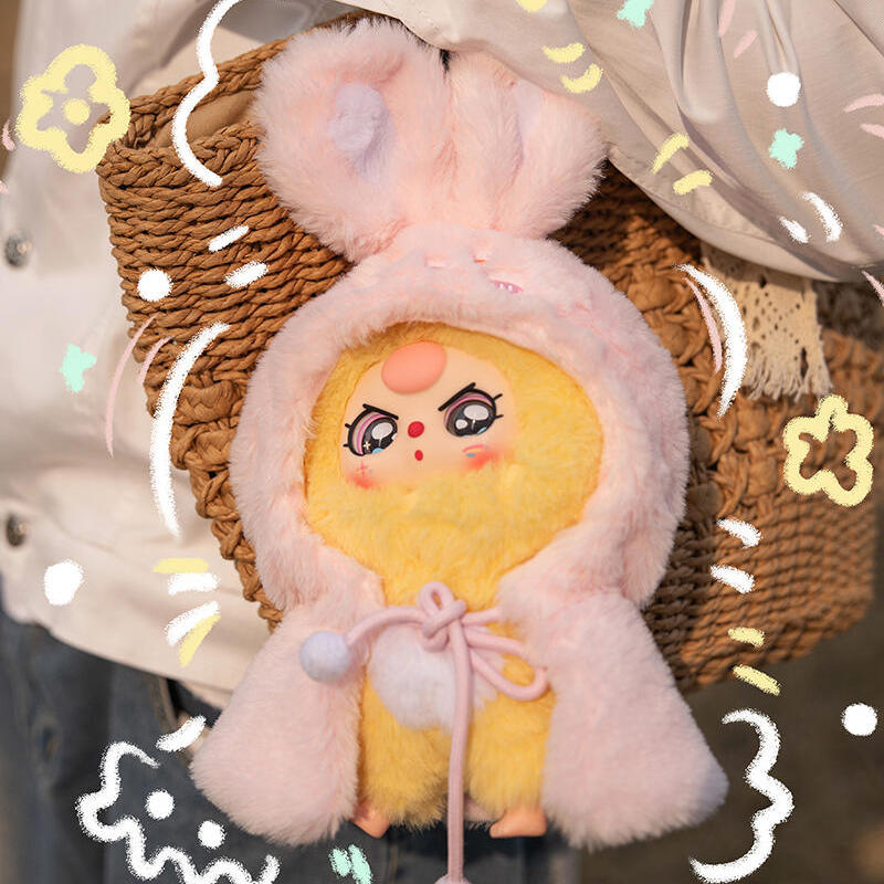 Kawaii Baby Three Cats and Dogs Series Plush Blind Box