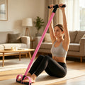 4-Tube Foot Pedal Resistance Band – High-Density Elastic Yoga Puller for Core, Legs & Full-Body Toning at Home, image 4