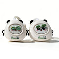 Cute Panda Neck Fan – Leafless, USB Rechargeable, Portable & Quiet Personal Cooling Fan for Kids, Students & Office Use, image 3
