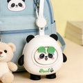Cute Panda Neck Fan – Leafless, USB Rechargeable, Portable & Quiet Personal Cooling Fan for Kids, Students & Office Use, image 4