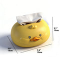 Adorable Duckling Tissue Box – Cute Desktop Paper Holder for Living Room, Bedroom & Office Decor, image 5