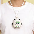 Cute Panda Neck Fan – Leafless, USB Rechargeable, Portable & Quiet Personal Cooling Fan for Kids, Students & Office Use, image 2