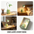 Cute Cat-Shaped Desk Lamp with Pen Holder – Adjustable LED Study Light for Kids & Students, Yellow & Green Options, image 6