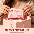 Makeup Remover Wipes – Peach, Aloe & Camellia Scented, Gentle & No-Rinse, Travel-Friendly for Face, Eyes & Lips, image 7