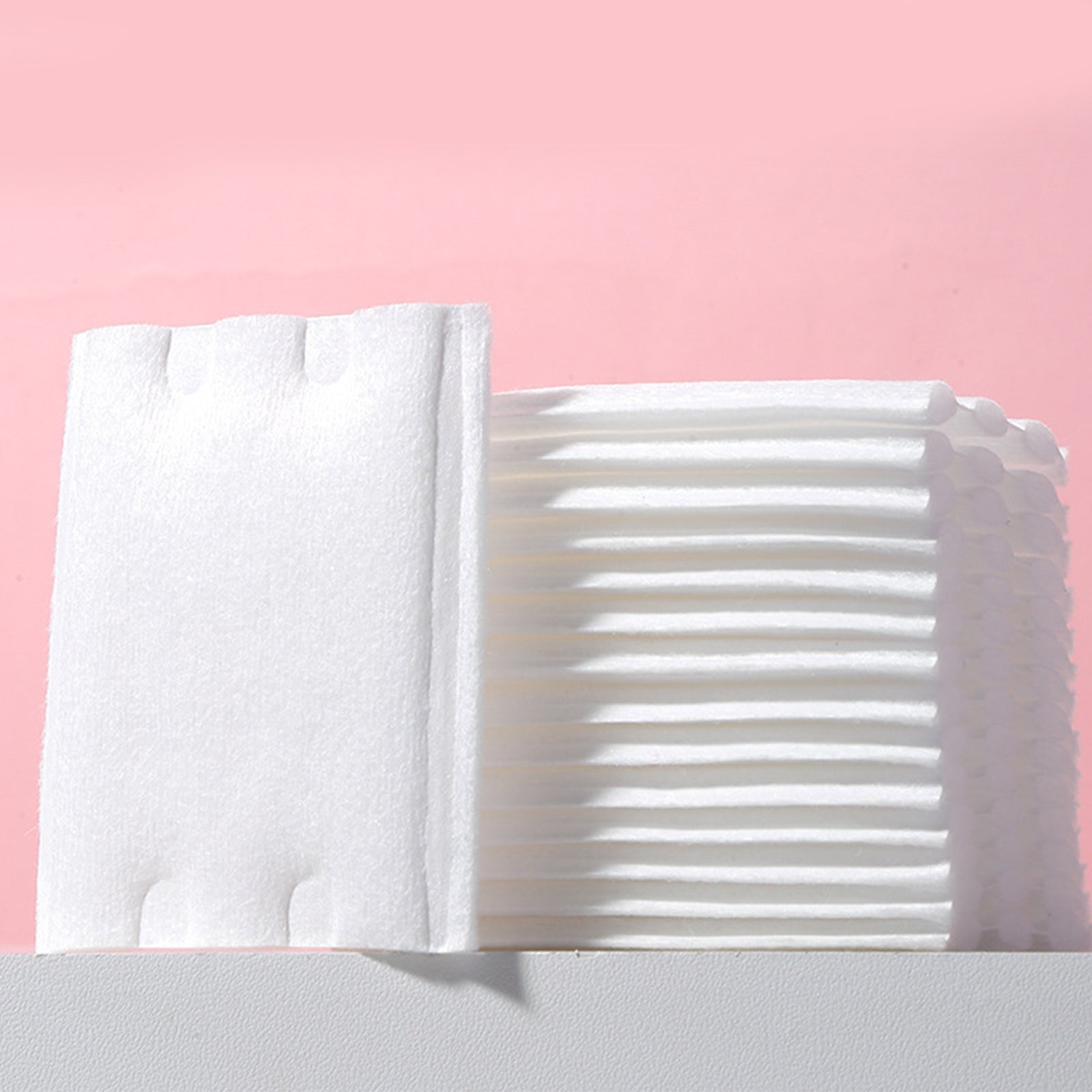222 Pcs 3-Ply Lint-Free Cotton Pads for Skincare – Ultra-Soft Makeup Remover & Toner Pads in Reusable Zipper Pouch
