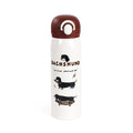 Cute Dachshund Insulated Tumbler – 316 Stainless Steel, Double-Wall Vacuum, Pop-Up Lid with Straw | Perfect for Coffee, Tea & On-the-Go Hydration, image 3