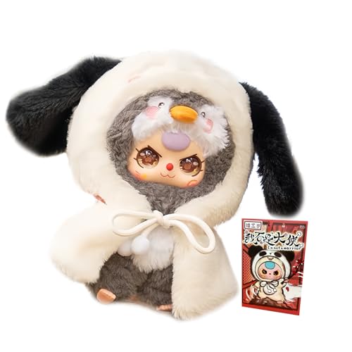 Kawaii Baby Three Cats and Dogs Series Plush Blind Box