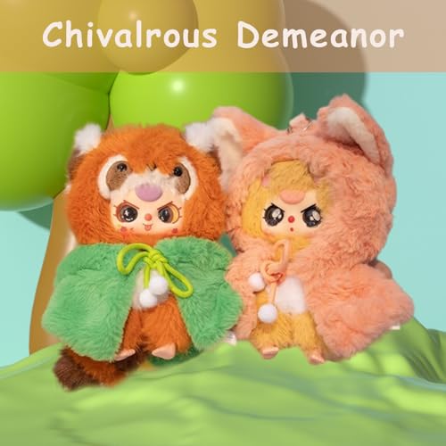 Kawaii Baby Three Cats and Dogs Series Plush Blind Box