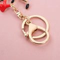 Cute Bicycle Keychain with Rhinestone Wheels – Retro Bike Charm for Car Keys, Bag & Backpack | Unique Gift for Cycling Lovers & Women, image 6