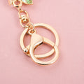 Luxury Rhinestone Apple Keychain – Sparkling Fruit Charm for Car, Bag & Keys | Perfect Gift for Women & Girls, image 5