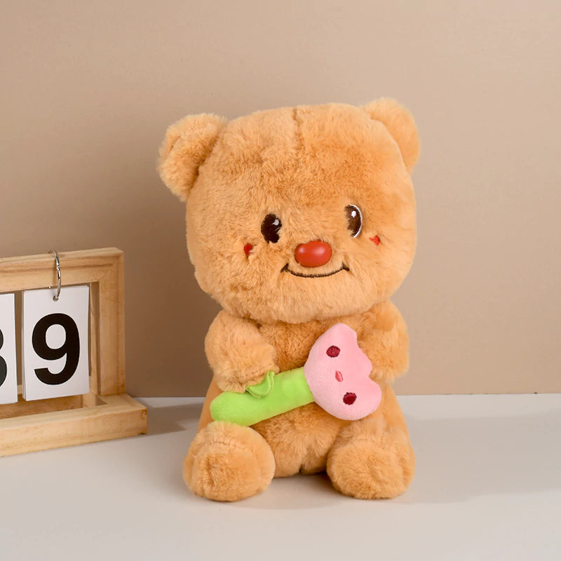 Flower Bear Stuffed Toy 9.1Inch