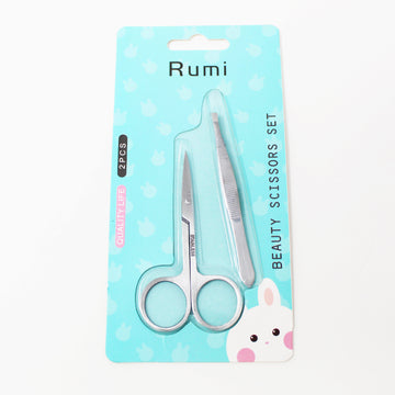 Eyebrow Clip and Acissors Set