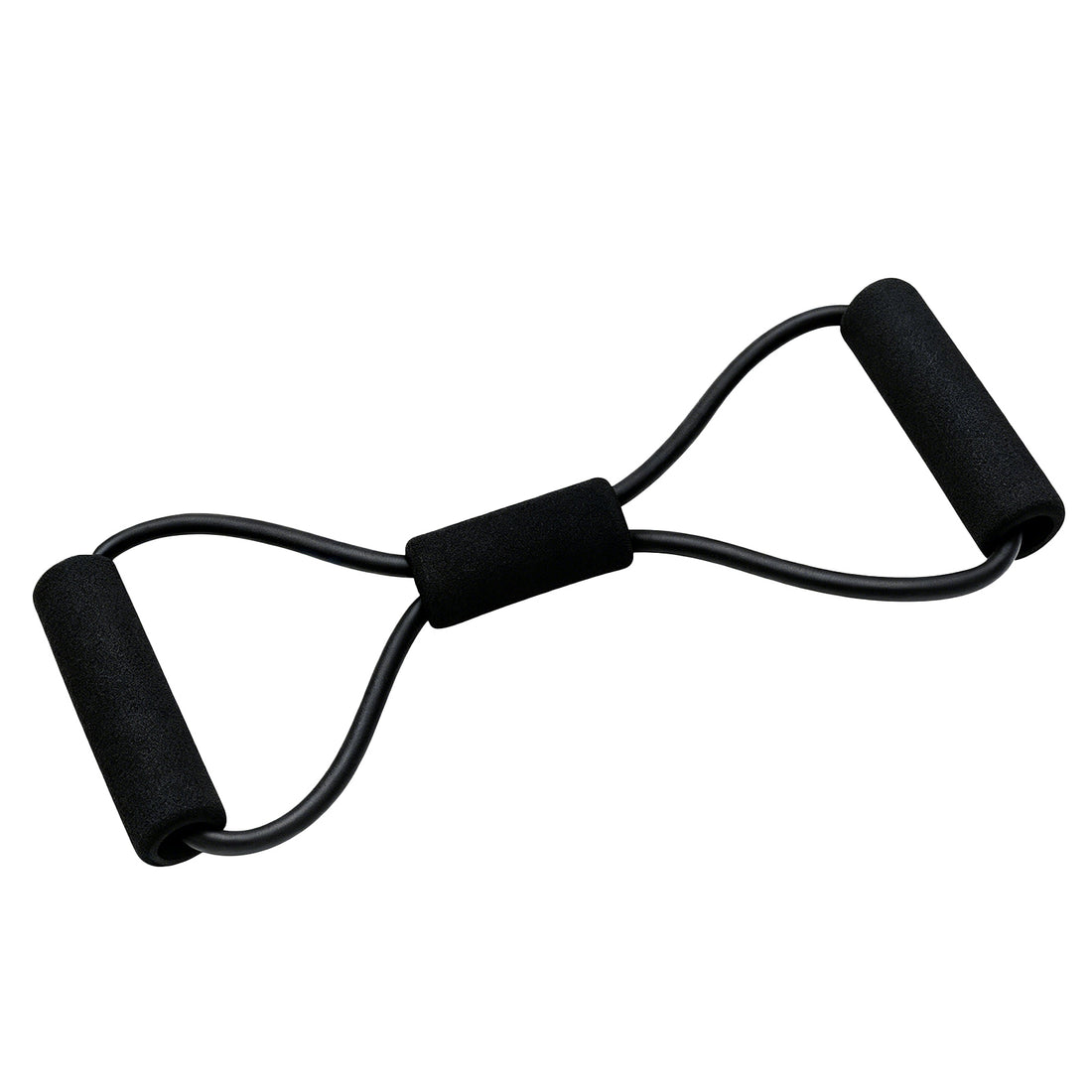 8-Shaped Resistance Band with Foam Grips – Portable Full-Body Strength Trainer for Home, Office & Travel Workouts