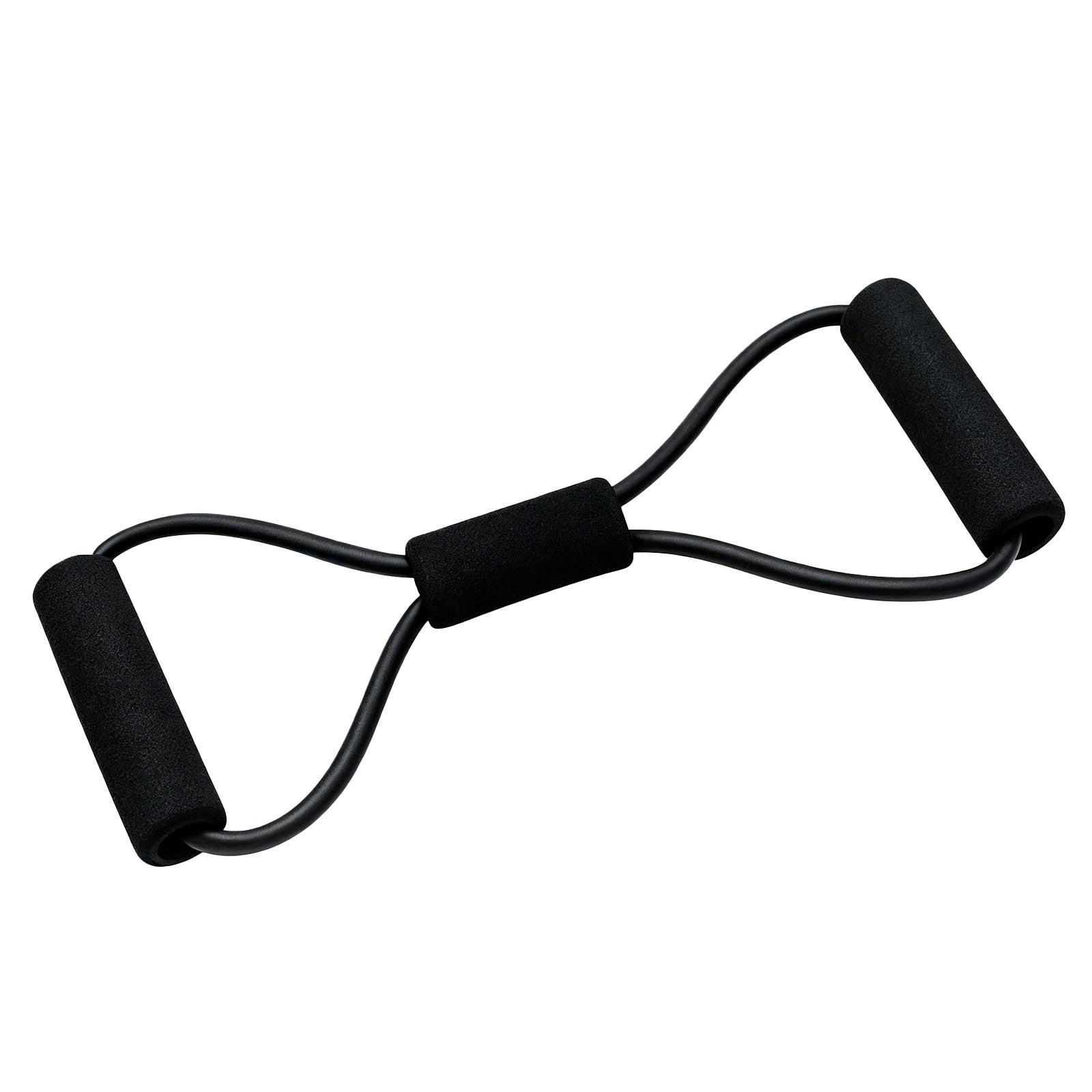 8-Shaped Resistance Band with Foam Grips – Portable Full-Body Strength Trainer for Home, Office & Travel Workouts, image 1