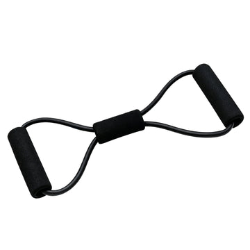 8-Shaped Resistance Band with Foam Grips – Portable Full-Body Strength Trainer for Home, Office & Travel Workouts
