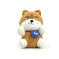 Cute Shiba Inu Plush Toy with Bone Bag – Soft & Cuddly Stuffed Dog for Kids, Gifts & Room Decor
