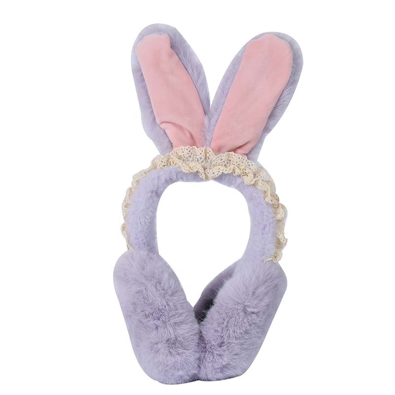 Women Furry Earmuff Cute Bunny Winter Ear Warmer