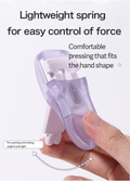 Wide-Angle Eyelash Curler – Gentle Fit for Female Eye Shape, No Pinching, Portable & Cute Design for Daily Makeup & Travel, image 2