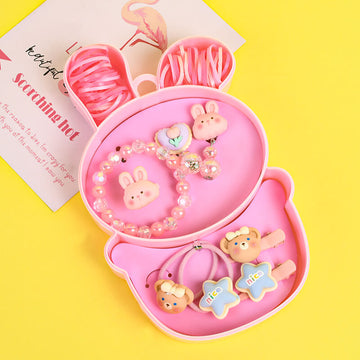 Cartoon Kids Hair Ties Set