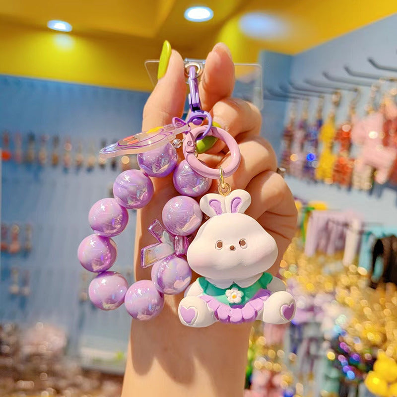 Cartoon Rabbit&Pig Keychain