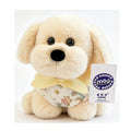 The Dressed-Up Besties: Fluffy Puppy & Elephant Plush – Ultra-Soft Stuffed Animals with Lace Collar & Floral Bandana, Perfect Bedtime Companion & Aesthetic Room Decor