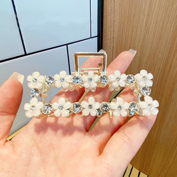 Flower Hair Claw Clip