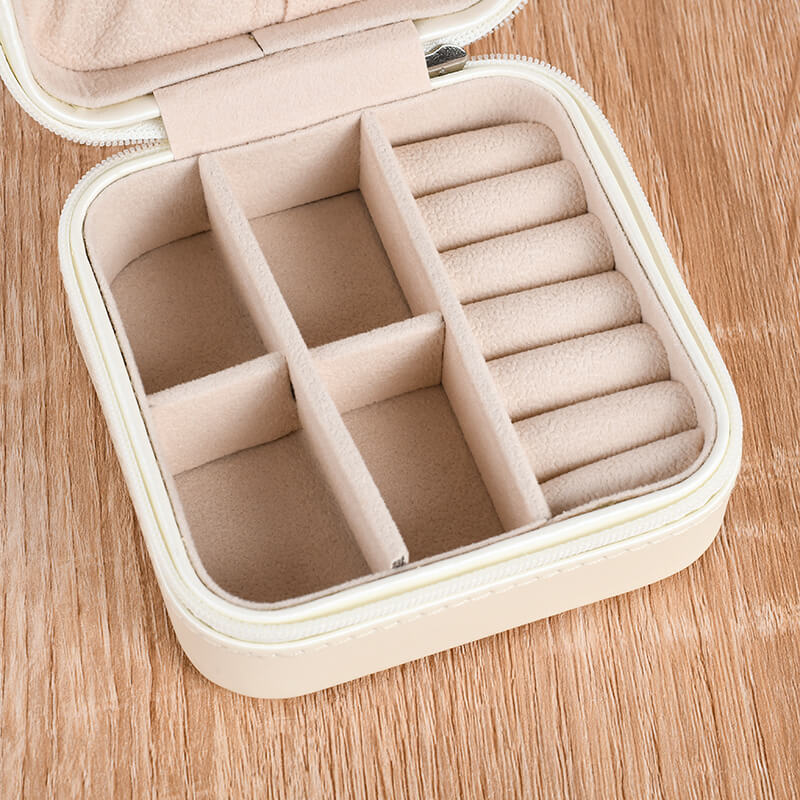 Travel Leather Jewelry Storage Box-Small