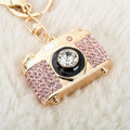 Luxury Rhinestone Camera Keychain – Sparkling Retro Photo Charm for Car Keys, Handbag & Backpack | Perfect Gift for Photographers & Women, image 7
