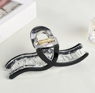 Simple Cross Claw Hair Clip