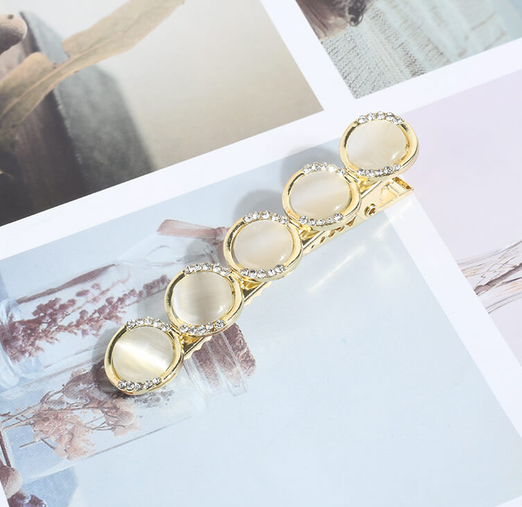 Opal Duckbill Hair Clip for Women