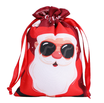 2PC Christmas Gift Bag Drawstring Pouch