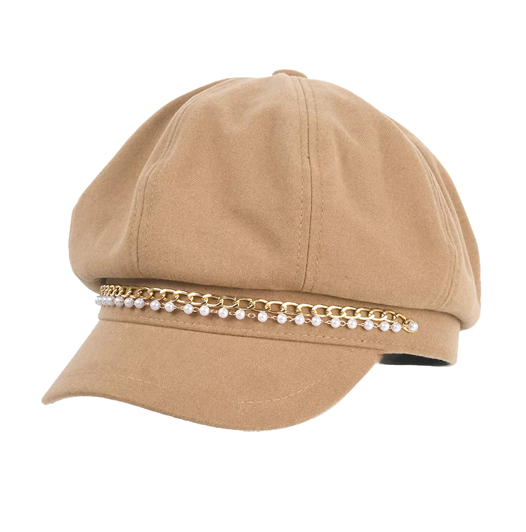 Pearl Octagonal Hat